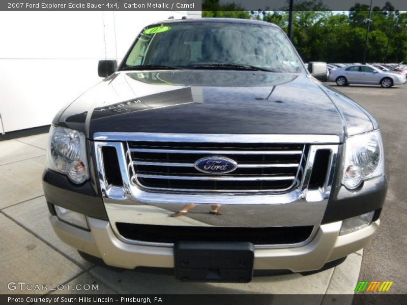 Carbon Metallic / Camel 2007 Ford Explorer Eddie Bauer 4x4