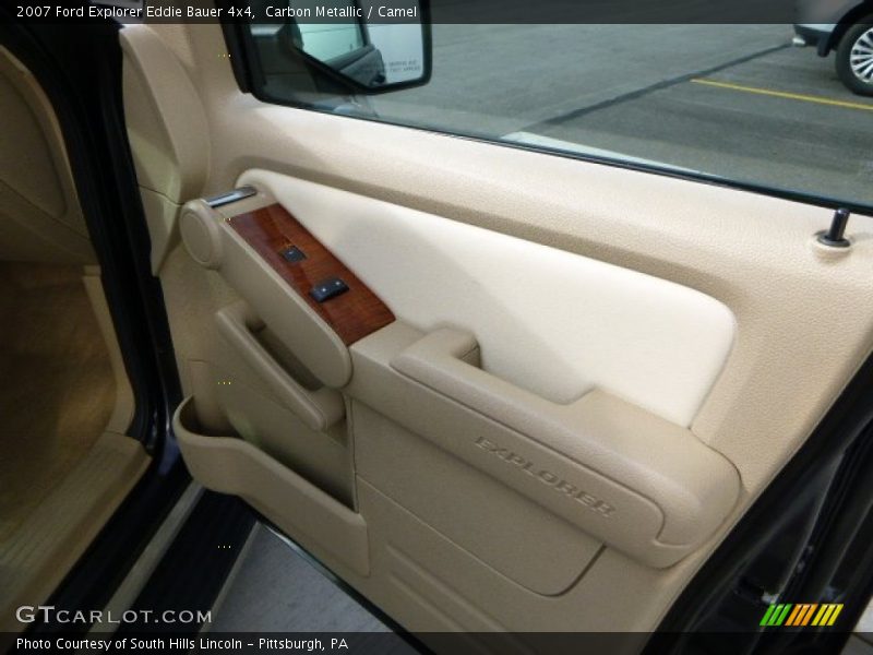 Carbon Metallic / Camel 2007 Ford Explorer Eddie Bauer 4x4