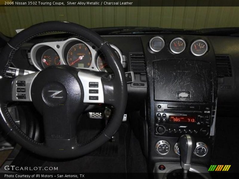 Silver Alloy Metallic / Charcoal Leather 2006 Nissan 350Z Touring Coupe