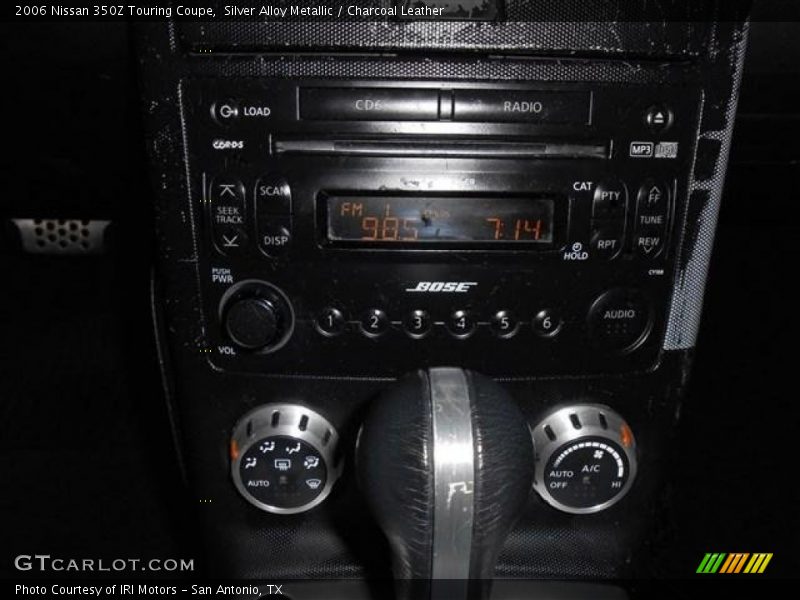 Silver Alloy Metallic / Charcoal Leather 2006 Nissan 350Z Touring Coupe