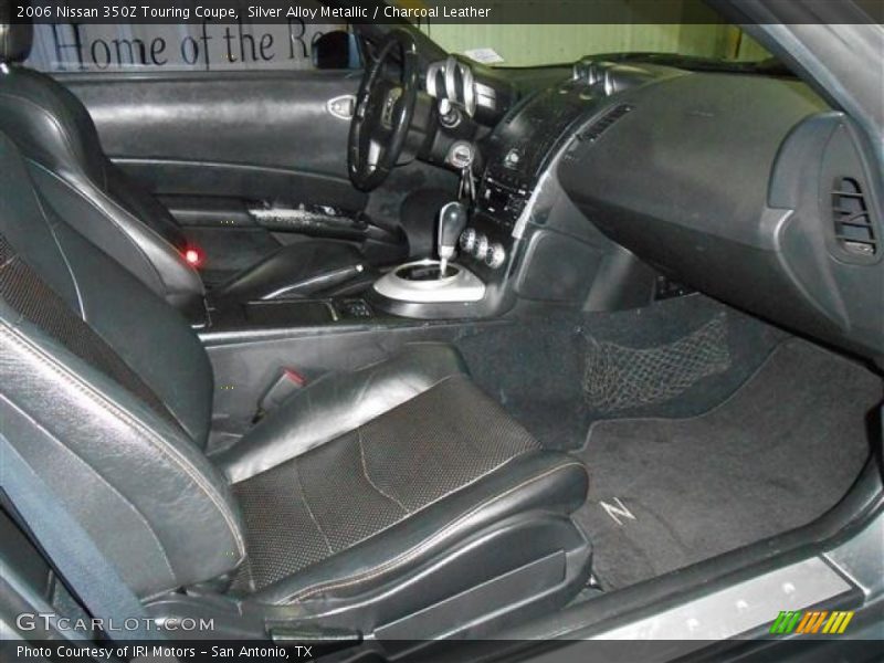 Silver Alloy Metallic / Charcoal Leather 2006 Nissan 350Z Touring Coupe