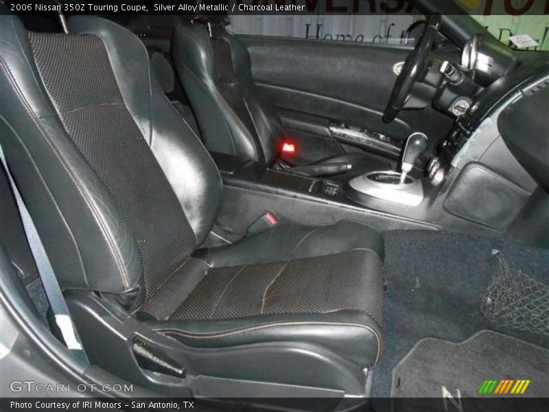Silver Alloy Metallic / Charcoal Leather 2006 Nissan 350Z Touring Coupe