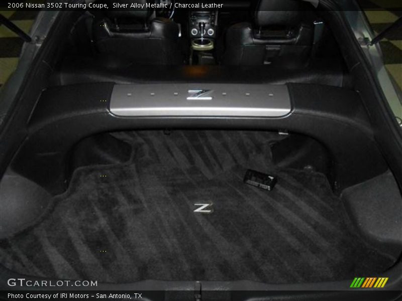 Silver Alloy Metallic / Charcoal Leather 2006 Nissan 350Z Touring Coupe