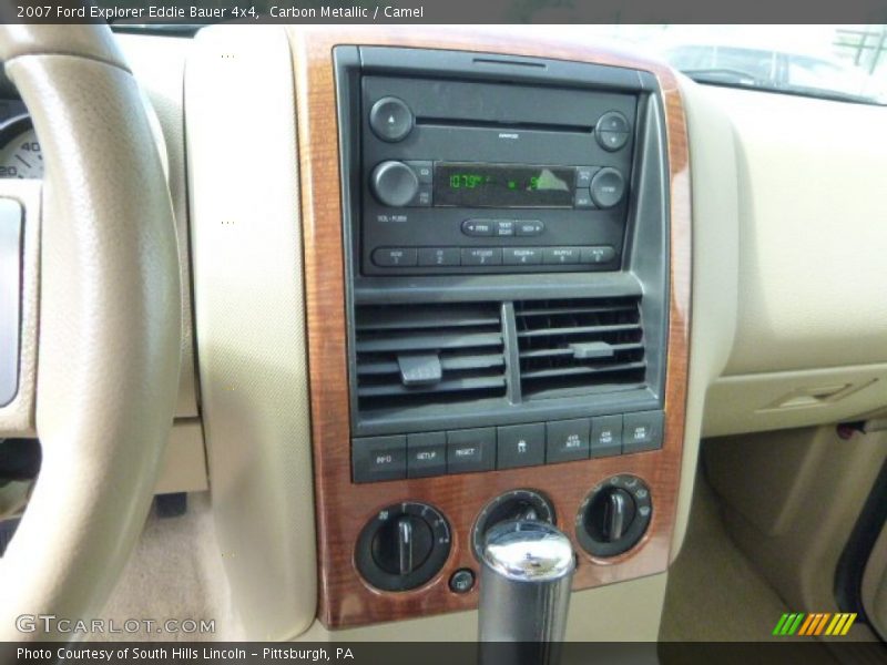 Carbon Metallic / Camel 2007 Ford Explorer Eddie Bauer 4x4