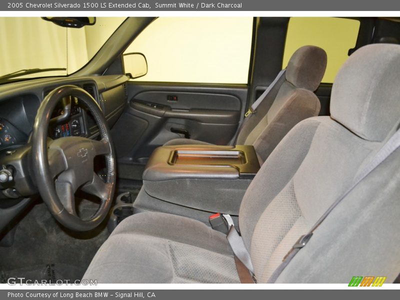 Summit White / Dark Charcoal 2005 Chevrolet Silverado 1500 LS Extended Cab