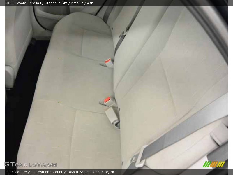 Magnetic Gray Metallic / Ash 2013 Toyota Corolla L