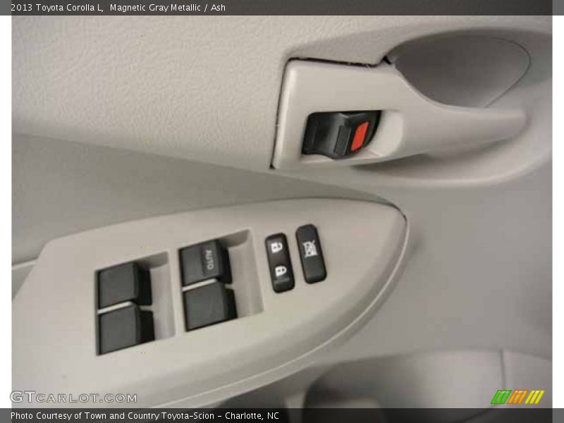 Magnetic Gray Metallic / Ash 2013 Toyota Corolla L