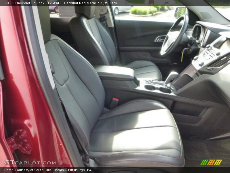 Cardinal Red Metallic / Jet Black 2012 Chevrolet Equinox LTZ AWD