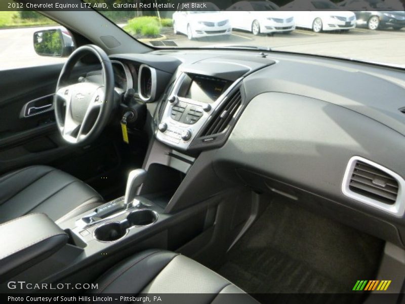 Cardinal Red Metallic / Jet Black 2012 Chevrolet Equinox LTZ AWD