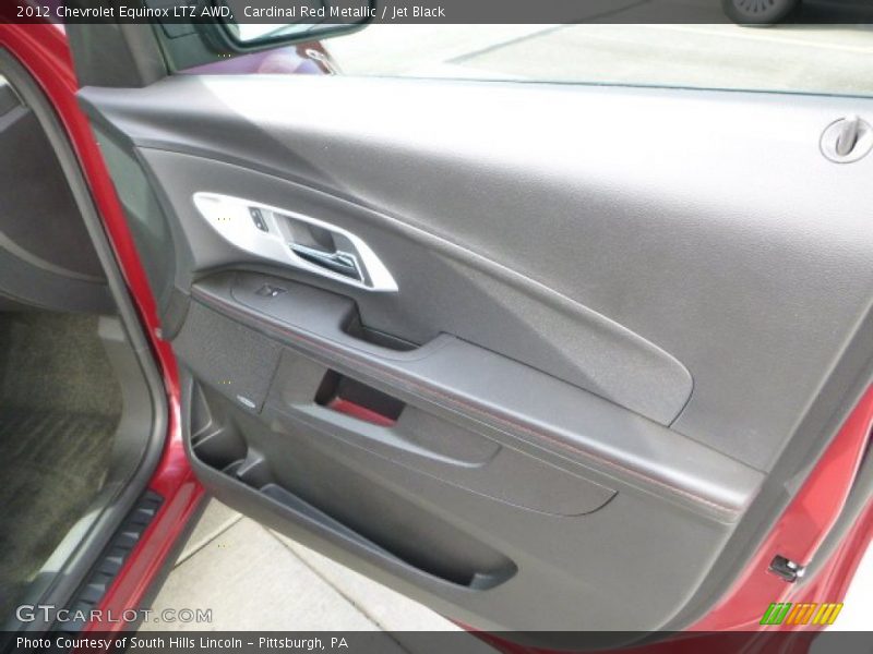 Cardinal Red Metallic / Jet Black 2012 Chevrolet Equinox LTZ AWD