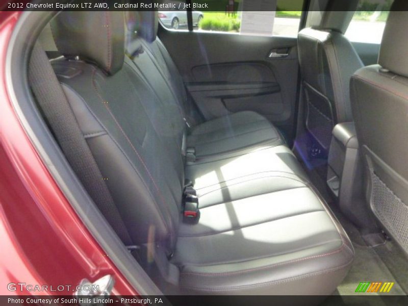 Cardinal Red Metallic / Jet Black 2012 Chevrolet Equinox LTZ AWD
