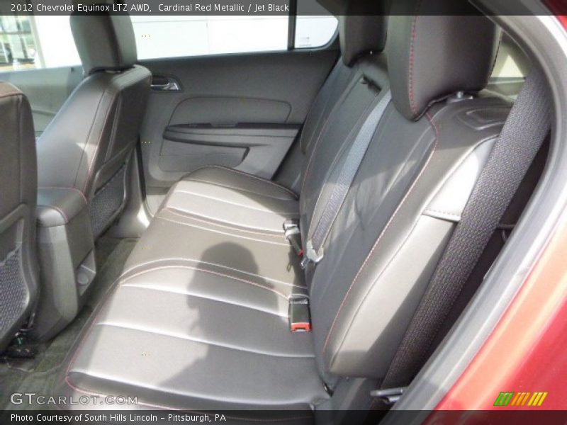 Cardinal Red Metallic / Jet Black 2012 Chevrolet Equinox LTZ AWD