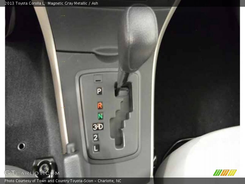 Magnetic Gray Metallic / Ash 2013 Toyota Corolla L