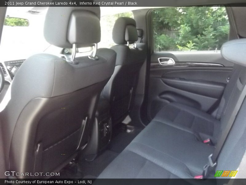 Inferno Red Crystal Pearl / Black 2011 Jeep Grand Cherokee Laredo 4x4