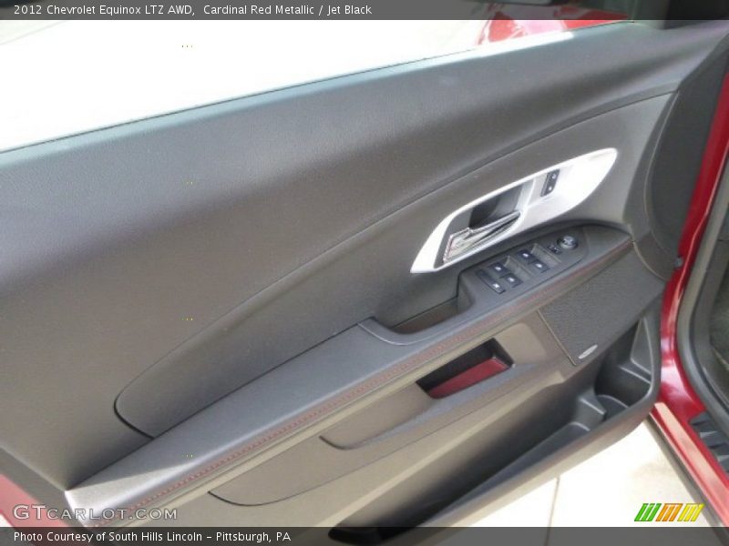 Cardinal Red Metallic / Jet Black 2012 Chevrolet Equinox LTZ AWD