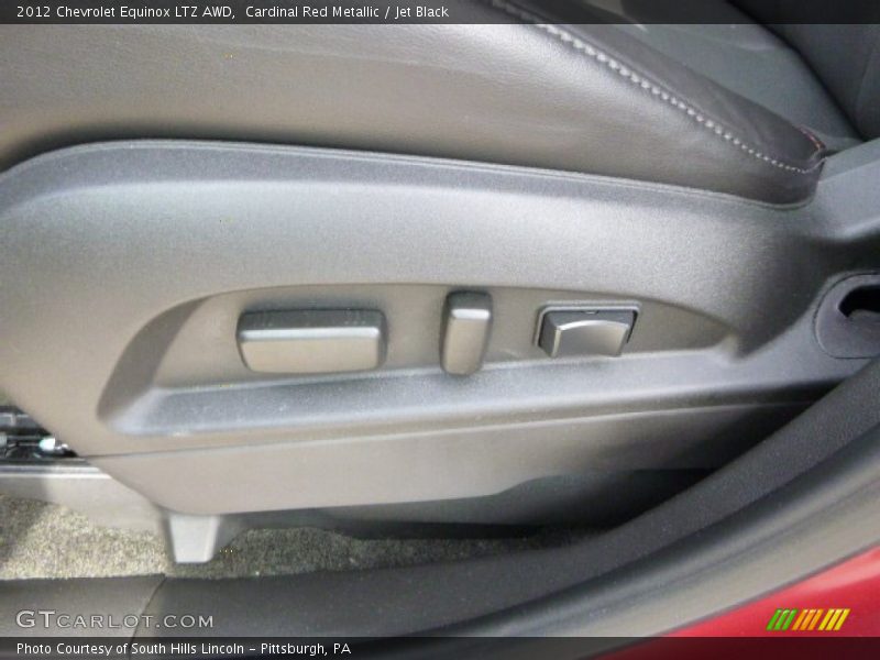 Cardinal Red Metallic / Jet Black 2012 Chevrolet Equinox LTZ AWD