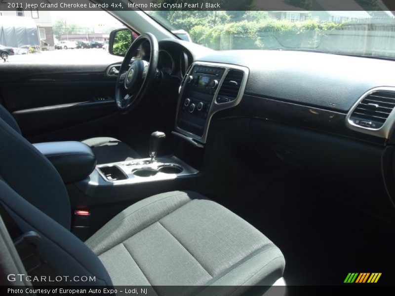 Inferno Red Crystal Pearl / Black 2011 Jeep Grand Cherokee Laredo 4x4