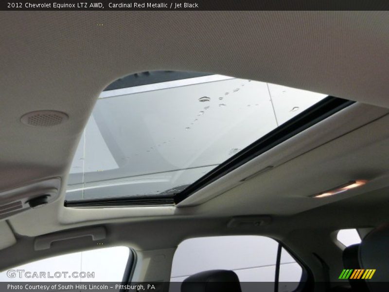 Cardinal Red Metallic / Jet Black 2012 Chevrolet Equinox LTZ AWD