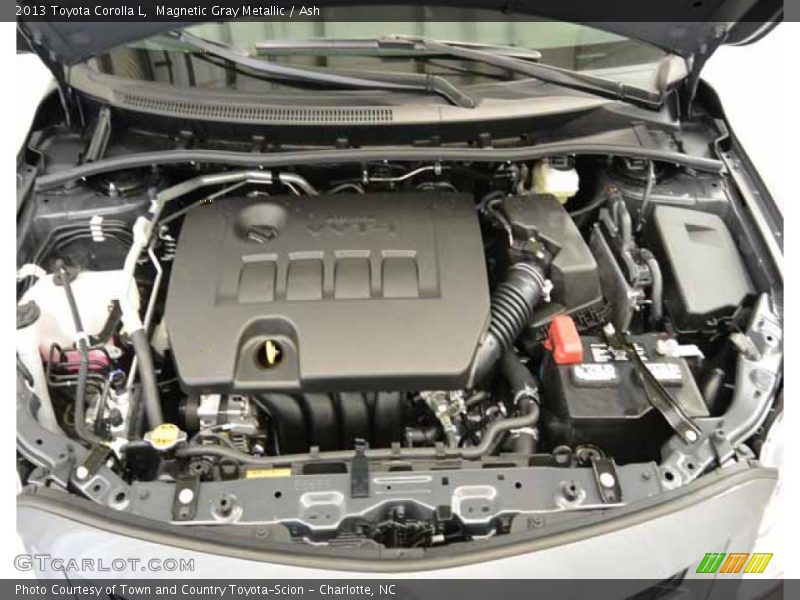 Magnetic Gray Metallic / Ash 2013 Toyota Corolla L