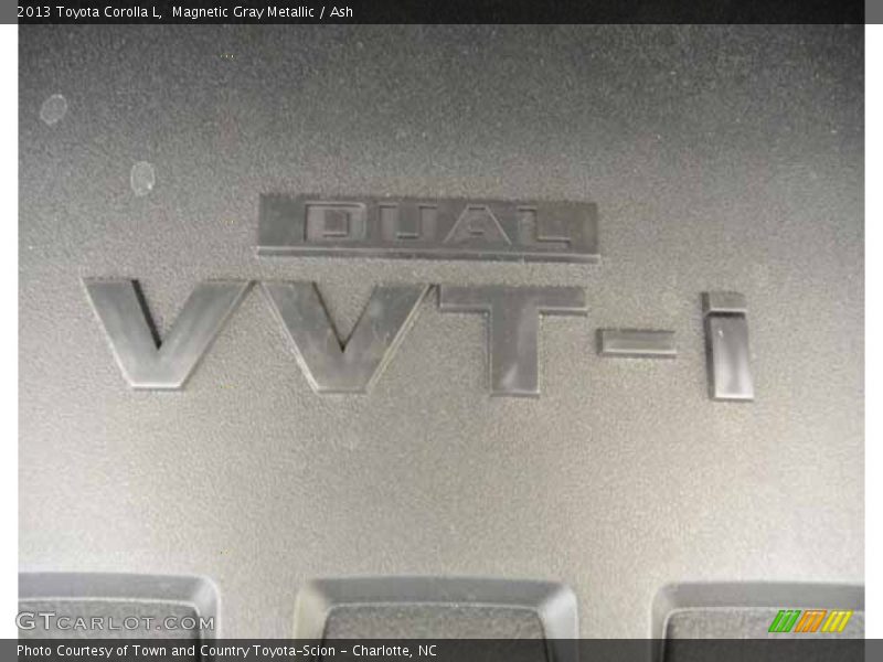 Magnetic Gray Metallic / Ash 2013 Toyota Corolla L
