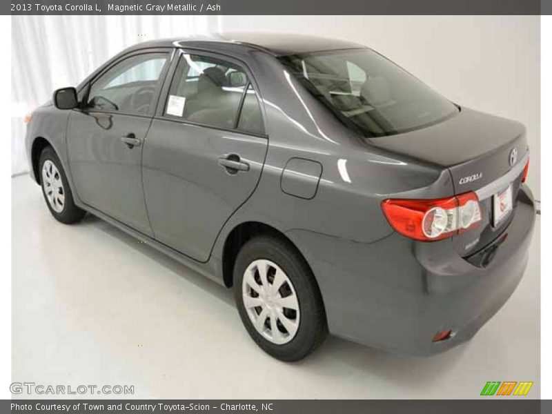 Magnetic Gray Metallic / Ash 2013 Toyota Corolla L