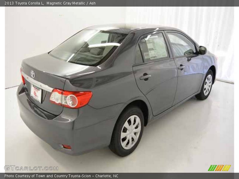 Magnetic Gray Metallic / Ash 2013 Toyota Corolla L