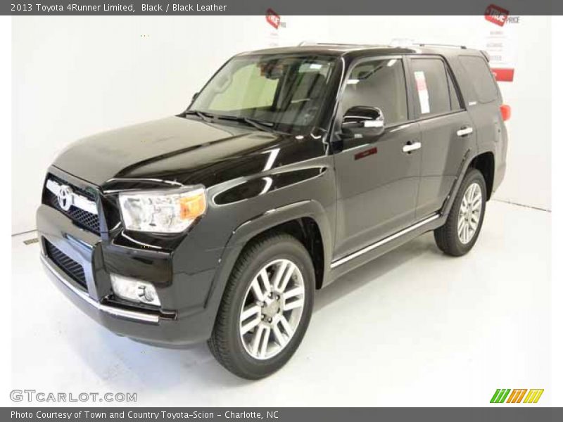 Black / Black Leather 2013 Toyota 4Runner Limited