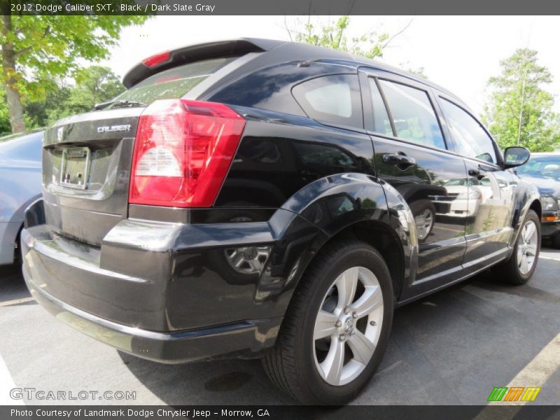 Black / Dark Slate Gray 2012 Dodge Caliber SXT