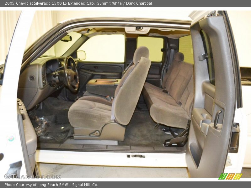 Summit White / Dark Charcoal 2005 Chevrolet Silverado 1500 LS Extended Cab