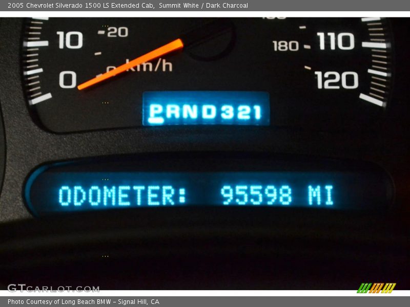 Summit White / Dark Charcoal 2005 Chevrolet Silverado 1500 LS Extended Cab