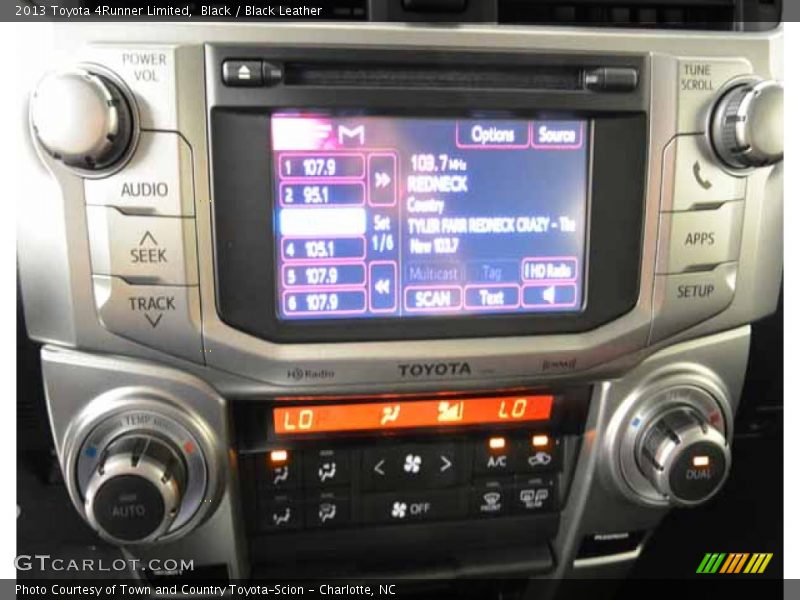 Black / Black Leather 2013 Toyota 4Runner Limited