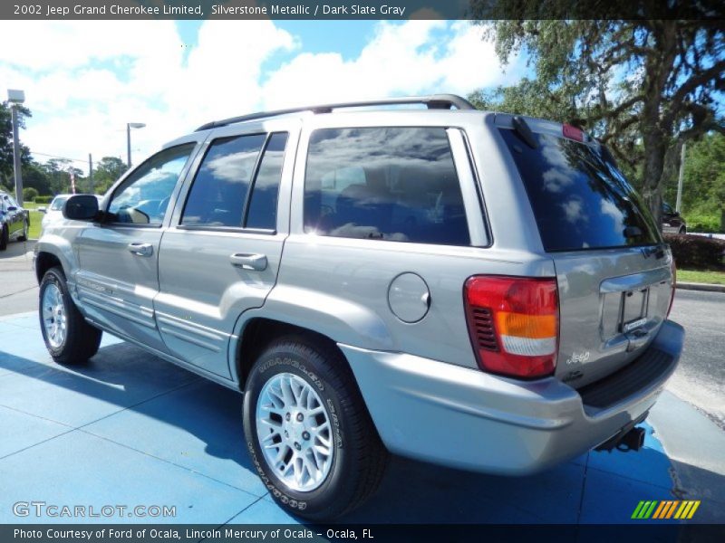  2002 Grand Cherokee Limited Silverstone Metallic