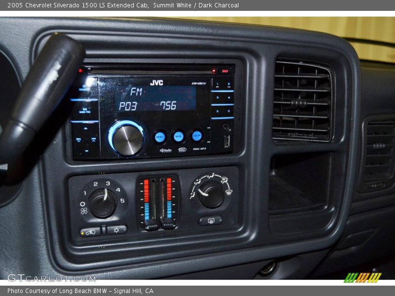 Summit White / Dark Charcoal 2005 Chevrolet Silverado 1500 LS Extended Cab