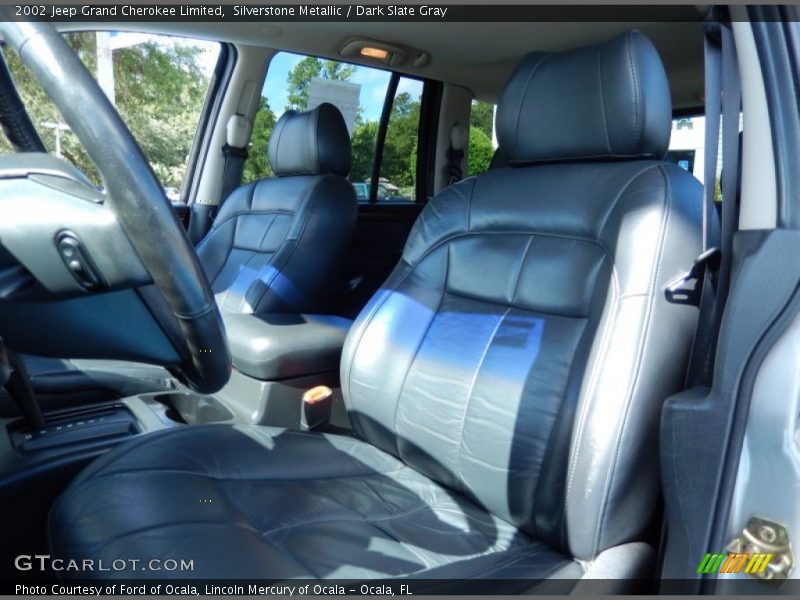 Front Seat of 2002 Grand Cherokee Limited