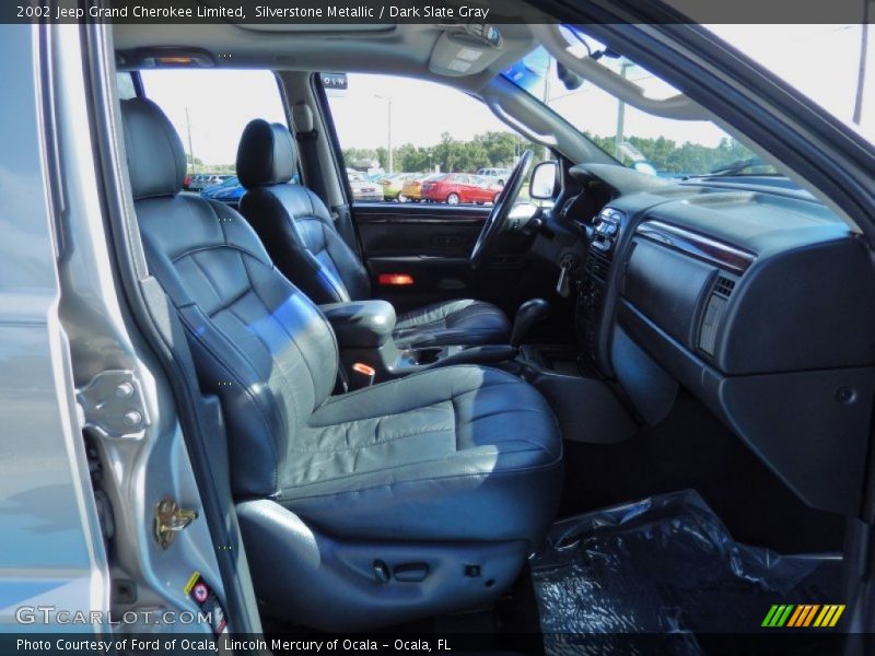 Front Seat of 2002 Grand Cherokee Limited