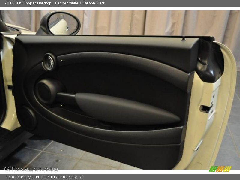 Pepper White / Carbon Black 2013 Mini Cooper Hardtop