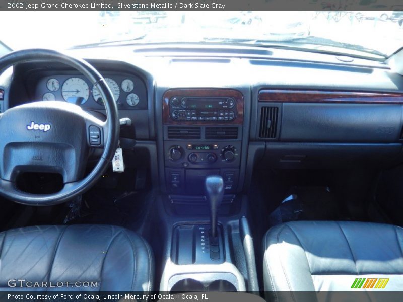 Dashboard of 2002 Grand Cherokee Limited