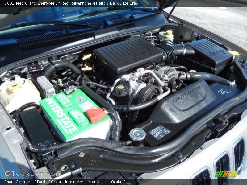  2002 Grand Cherokee Limited Engine - 4.7 Liter SOHC 16-Valve V8