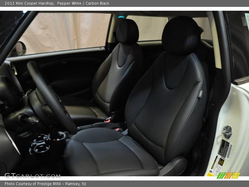 Pepper White / Carbon Black 2013 Mini Cooper Hardtop