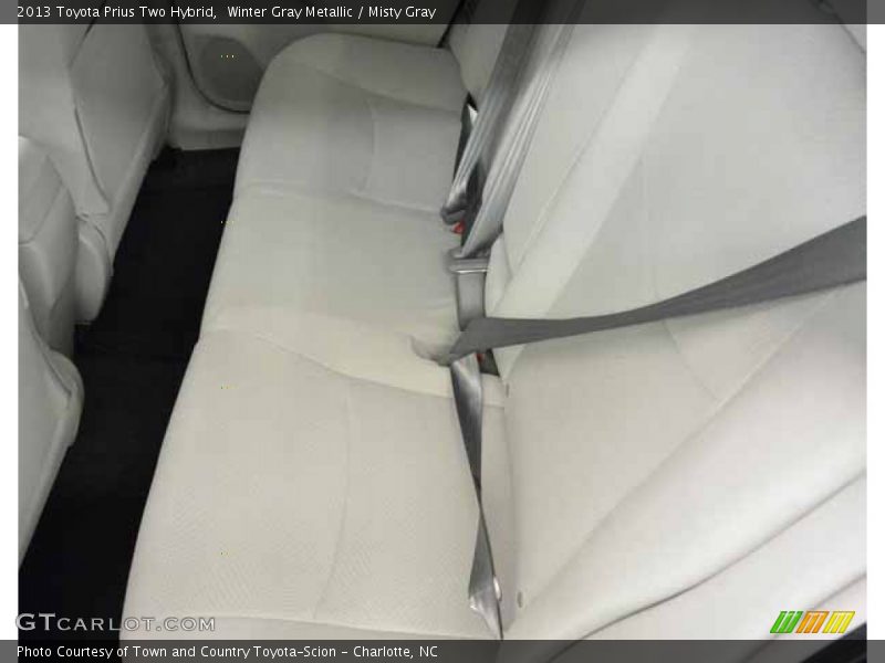 Winter Gray Metallic / Misty Gray 2013 Toyota Prius Two Hybrid