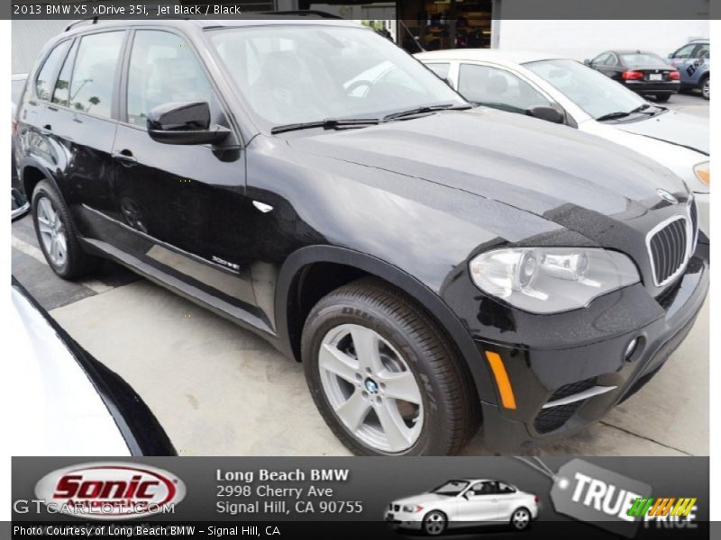 Jet Black / Black 2013 BMW X5 xDrive 35i