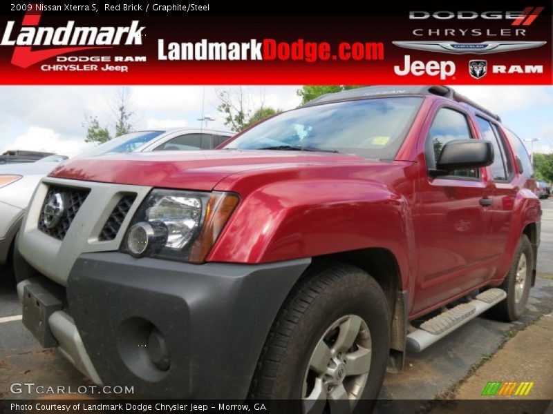 Red Brick / Graphite/Steel 2009 Nissan Xterra S
