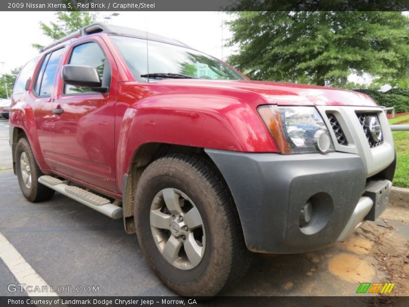 Red Brick / Graphite/Steel 2009 Nissan Xterra S