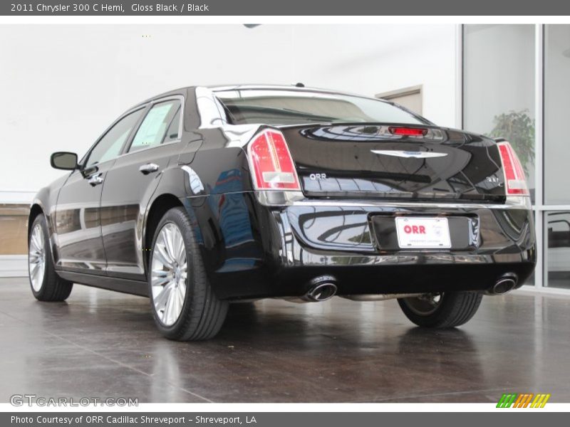 Gloss Black / Black 2011 Chrysler 300 C Hemi