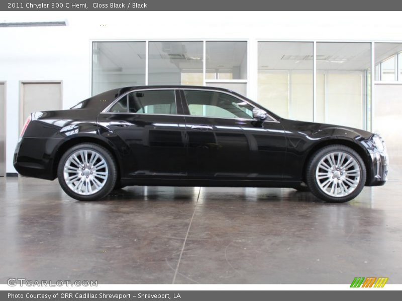 Gloss Black / Black 2011 Chrysler 300 C Hemi