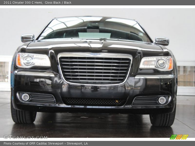 Gloss Black / Black 2011 Chrysler 300 C Hemi