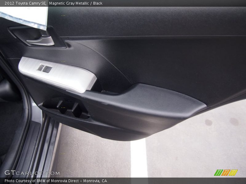 Magnetic Gray Metallic / Black 2012 Toyota Camry SE
