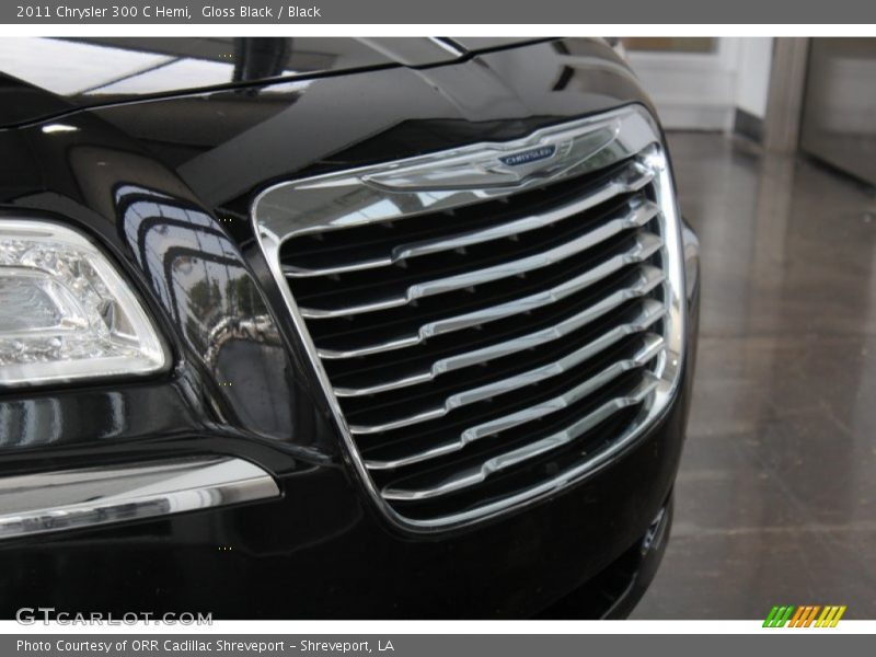 Gloss Black / Black 2011 Chrysler 300 C Hemi