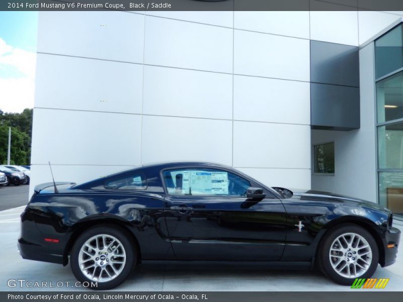  2014 Mustang V6 Premium Coupe Black