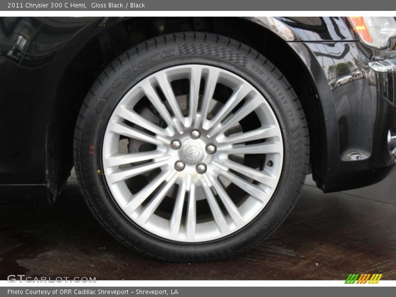 Gloss Black / Black 2011 Chrysler 300 C Hemi